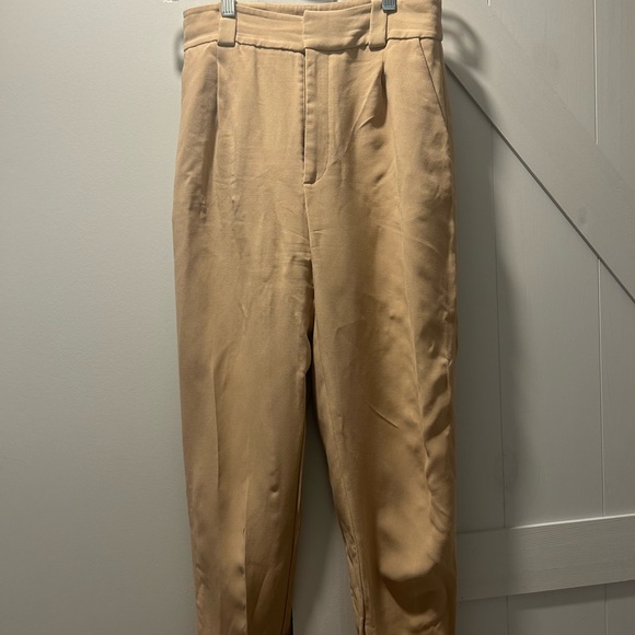 & Other Stories Beige Women’s Trousers Size 6 - Picture 5 of 5